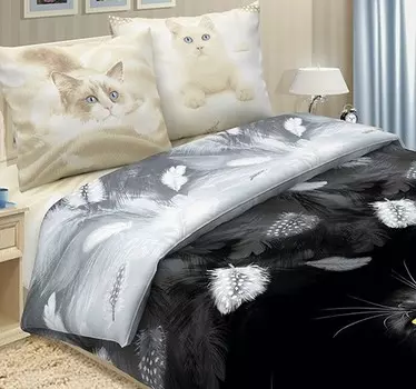 Комплект из поплина 2-спальный Ласка