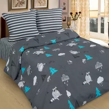 Комплект из поплина евро Еноты