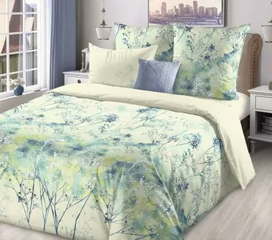 Комплект из сатина евро Дебюсси