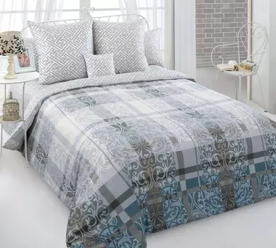 Комплект из сатина евро Декор зк