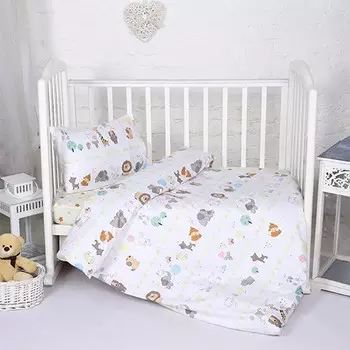 Комплект из сатина ясельный Африка