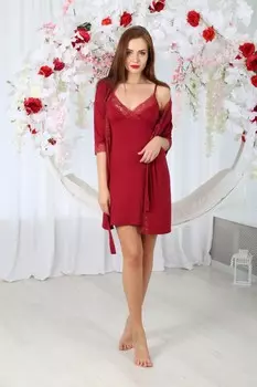 Комплект вискозный Адриана (красный) рр