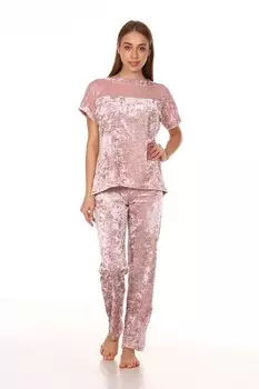 Костюм бархатный Амарсана (розовый)