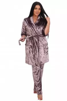 Костюм бархатный Лазали (пудровый) рр