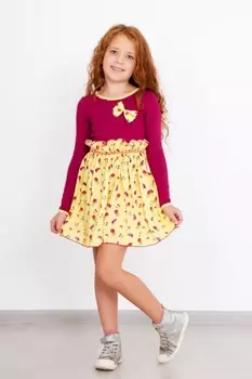 Костюм детский Кларисса (красный) рр