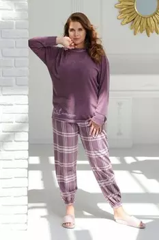 Костюм флисовый Твист (сухая роза)