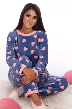 Костюм из велсофта Бианка (сердечки)
