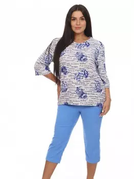 Костюм махровый Брианна (голубой)