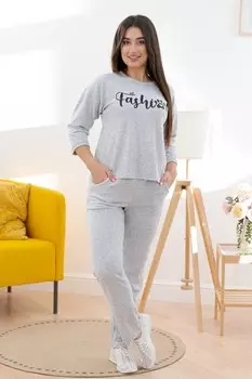 Костюм махровый Дайнерис (серый)