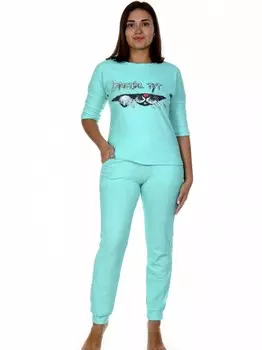 Костюм махровый Дорис (ментоловый)