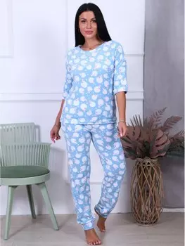 Костюм махровый Дорис (светло-голубой)