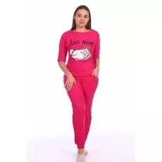 Костюм махровый Нежность (малиновый)