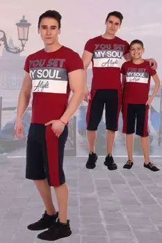 Костюм мужской Бекас (бордовый) рр