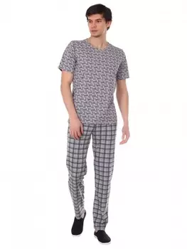 Костюм мужской Денис (бордовые надписи)