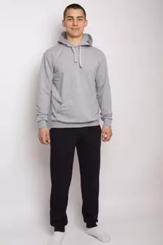 Костюм мужской Михаил (серо-черный)