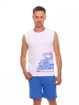 Костюм мужской Самсон (белый)