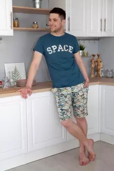 Костюм мужской Спэйс (зеленый)