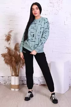 Костюм трикотажный Аделена (ментоловый)