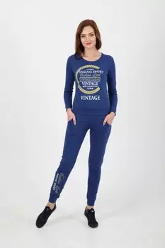 Костюм трикотажный Аделита (синий) рр