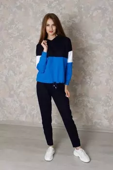 Костюм трикотажный Альмира (синий)