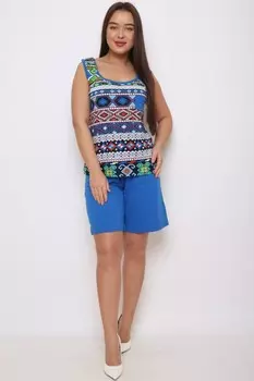 Костюм трикотажный Алана (синий) рр