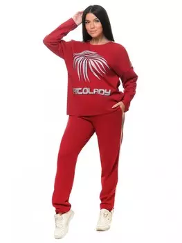 Костюм трикотажный Амания (красный)