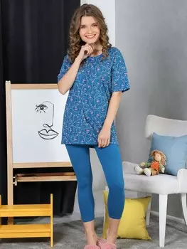 Костюм трикотажный Анаит (петроль)