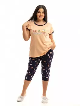 Костюм трикотажный Арианна (персиковый) рр