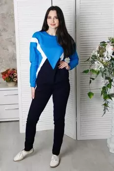 Костюм трикотажный Ашлинг (синий)