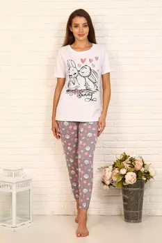 Костюм трикотажный Асусена (розовый)