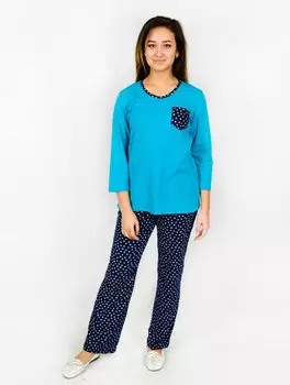 Костюм трикотажный Балма (голубой)