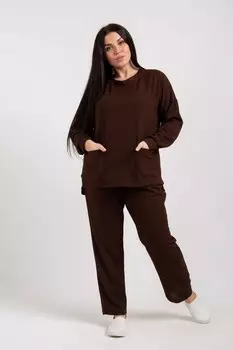 Костюм трикотажный Банни (коричневый)