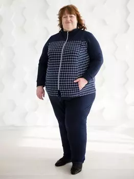 Костюм трикотажный Берта (темно-синий) рр