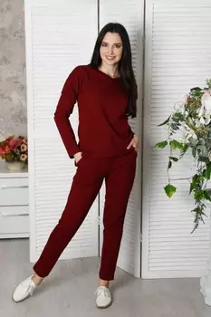 Костюм трикотажный Бетней (бордовый)