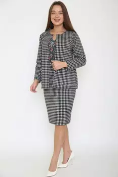 Костюм трикотажный Броук (клетка)