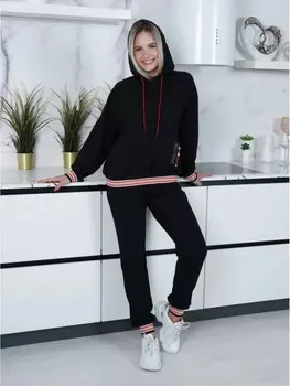Костюм трикотажный Дафина (черный)
