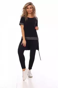 Костюм трикотажный Джакалайн (черный) рр