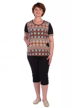 Костюм трикотажный Ефросинья (шоколадный) рр