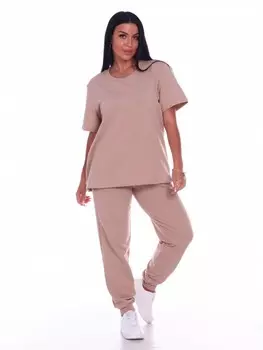 Костюм трикотажный Евдоксия (бежевый)