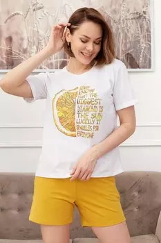 Костюм трикотажный Фрутти (желтый)