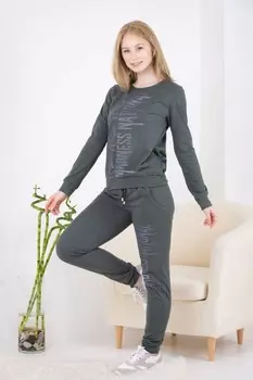 Костюм трикотажный Грет (хаки)