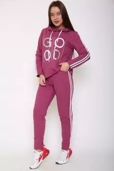 Костюм трикотажный Гвендолайн (брусничный) рр