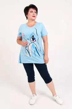 Костюм трикотажный Илария (синий)