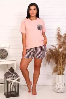 Костюм трикотажный Илисандра (розовый)