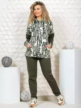 Костюм трикотажный Ивея (хаки)