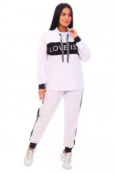 Костюм трикотажный Эллада (белый)