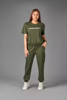 Костюм трикотажный Эви (хаки)