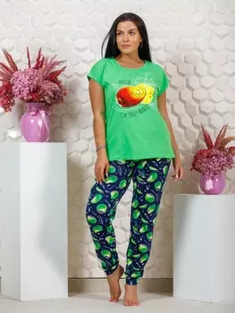 Костюм трикотажный Кактус (салатовый)