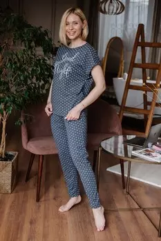 Костюм трикотажный Камми (темно-серый)