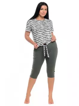 Костюм трикотажный Катикса (хаки)